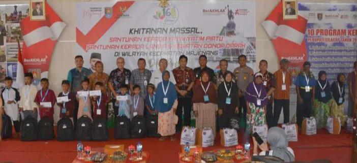 Sambut Hari Jadi Kabupaten Cilacap ke-168, Pemkab Cilacap Gelar khitanan massal