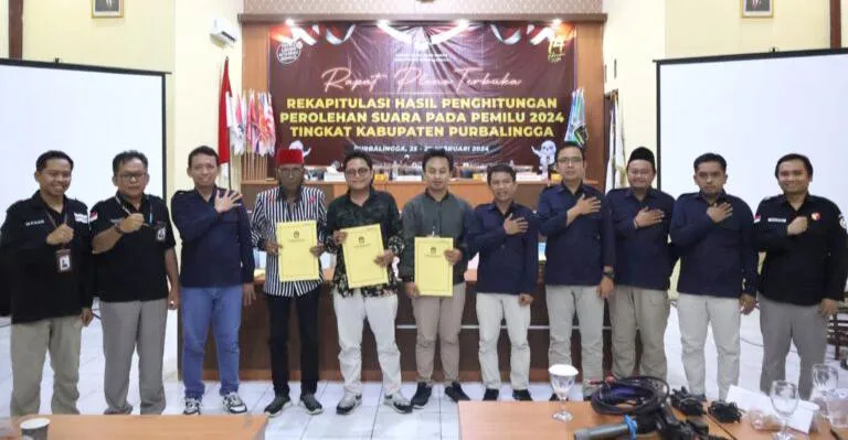 KPU Peurbalingga kirim Dokumen Hasil Rekapitulasi Pemilu 2024 ke KPU Jateng
