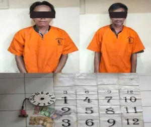 Polisi Amankan 2 Pria yang Melakukan Tindak Pidana Perjudian