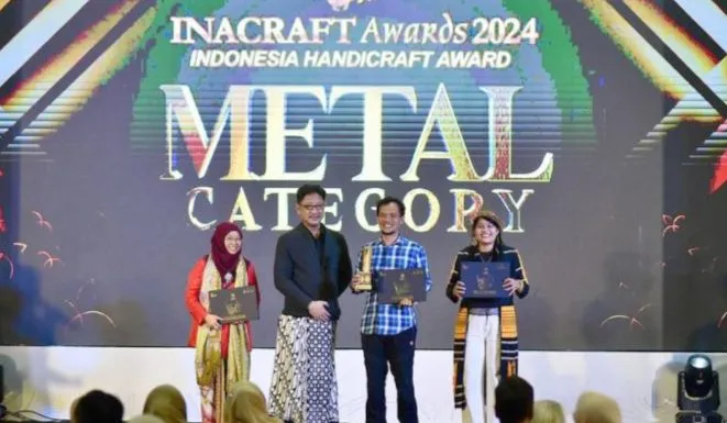 Pengrajin Pisau Asal Jawa Tengah Meraih Predikat Terbaik di Inacraft Award 2024. Hanya Menggunakan Bahan Ini