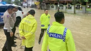 Tingginya Curah Hujan di Grobogan, Jalan Yang Menghubungkan Purwodadi, Pati dan Kudus Banjir