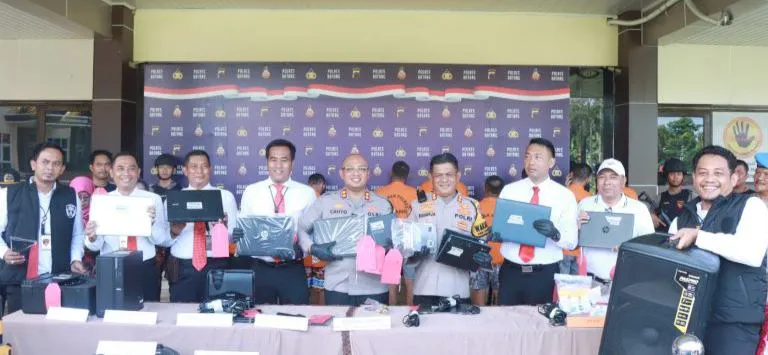 Pencuri Alat Elektronik di 11 SD Negeri Berhasil Dibekuk Polisi