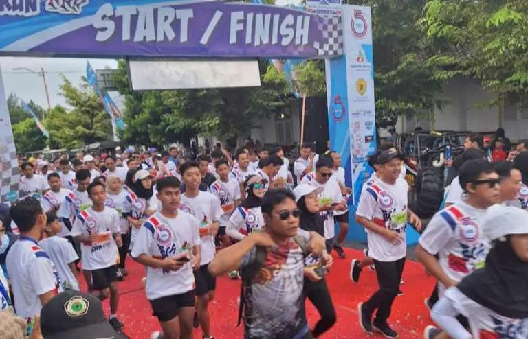 Peringati HUT ke-55 BGS Gelar Even Fun Run, Awaliddin: Event Ini Mendorong Masyarakat untuk Hidup Sehat