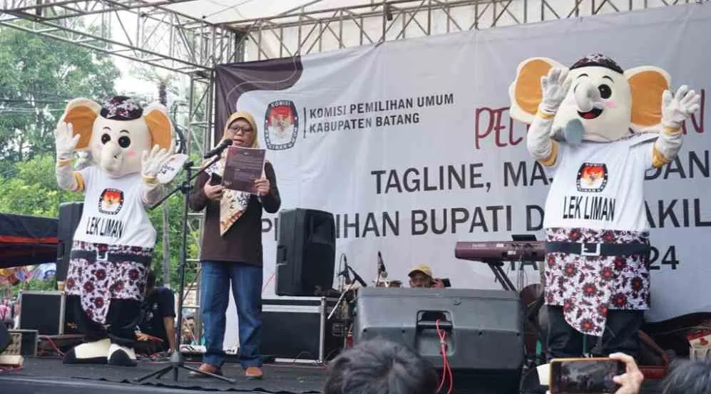 Ganesha, Warisan Budaya simbol Pemilih Cerdas Diluncurkan Sebagai Maskot Pilbub di Batang