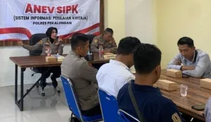 BAG SDM Polres Pekalongan Laksanakan Anev Aplikasi SIPP 2.0 dan SIPK T.A. 2024