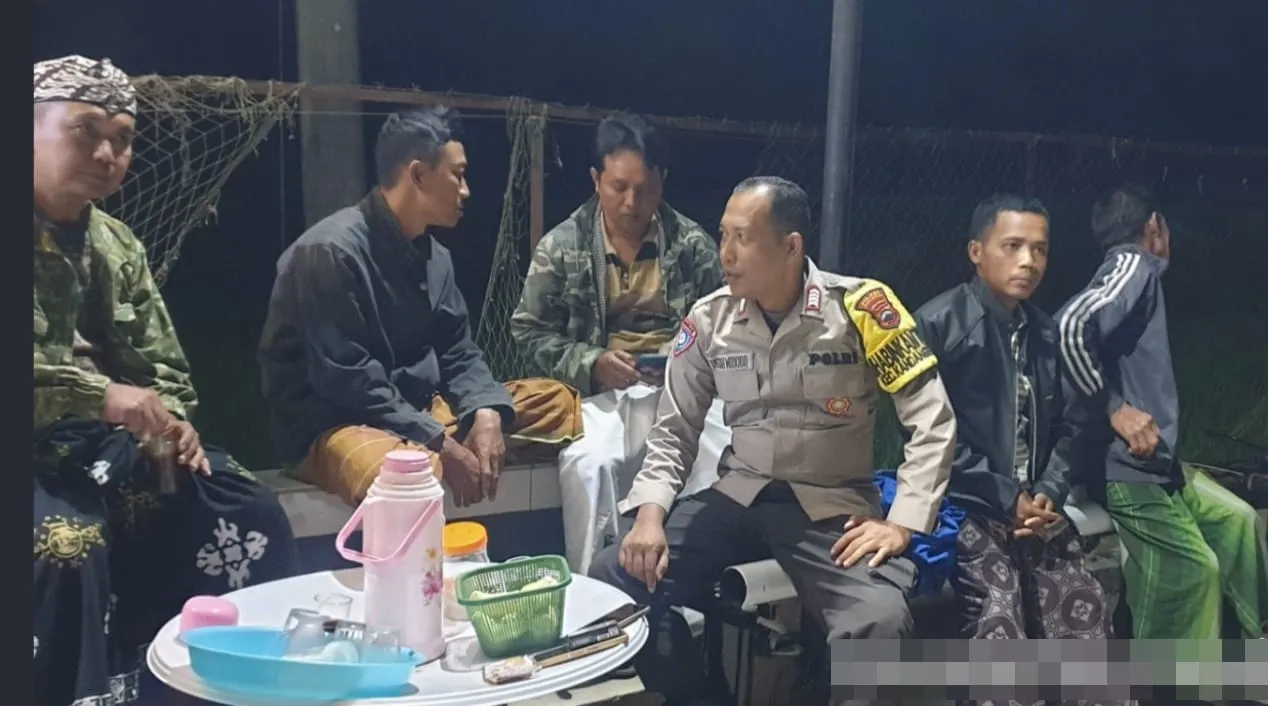 Cegah Terjadinya Gangguan Kamtibmas, Polsek Kandangserang Lakukan Patroli Dialogis