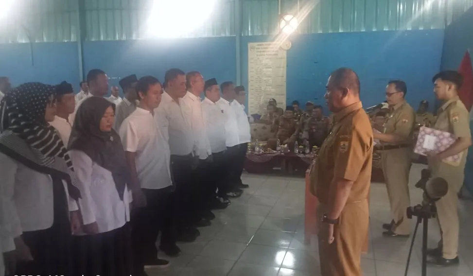 Sah! 126 Anggota BPD di Kecamatan Ulujami Resmi Dikukuhkan