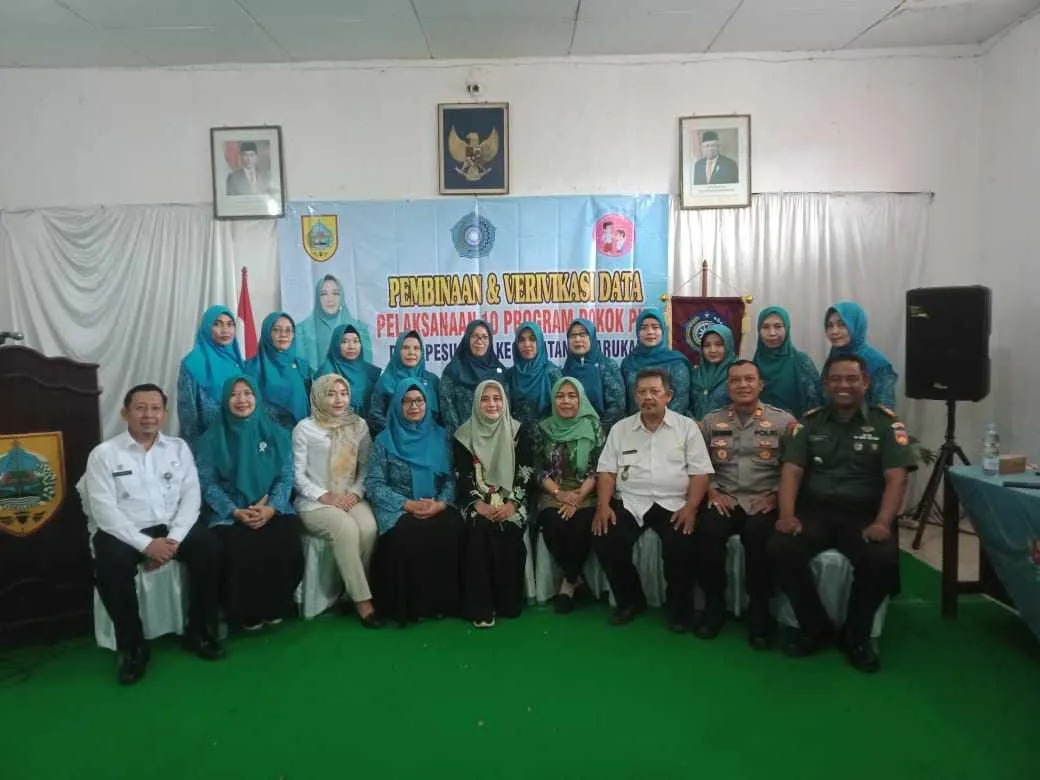 TP PKK Kabupaten Pemalang Lakukan Pembinaan dan Verifikasi Pelaksanaan 10 Program Pokok PKK Desa Pesucen