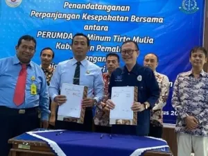 Perumda Tirta Mulia Pemalang Tandatangani Perpanjangan Kerjasama dengan Kejari Pemalang