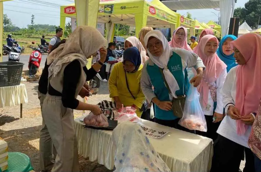 Gelar Gerakan Pangan Murah Dispaperta Batang Gandeng Gapoktan dan UKM