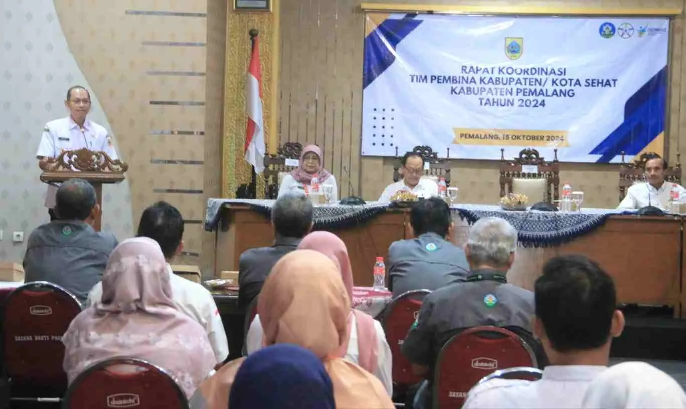 Wujutkan Program Kabupaten/Kota Sehat, Pjs Bupati Pemalang : Melibatkan Masyarakat Itu penting