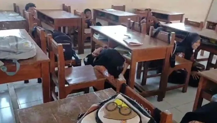 Menuju Sekolah Aman dari Bencana, BPBD Pemalang Gelar Sosialisasi Penanggulangan Bencana di SMP Negeri 4 Ulujami