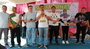 Senam Pagi Bersama Mas Boy Dihadiri Mansur Hidayat dan Bobby Dewantara