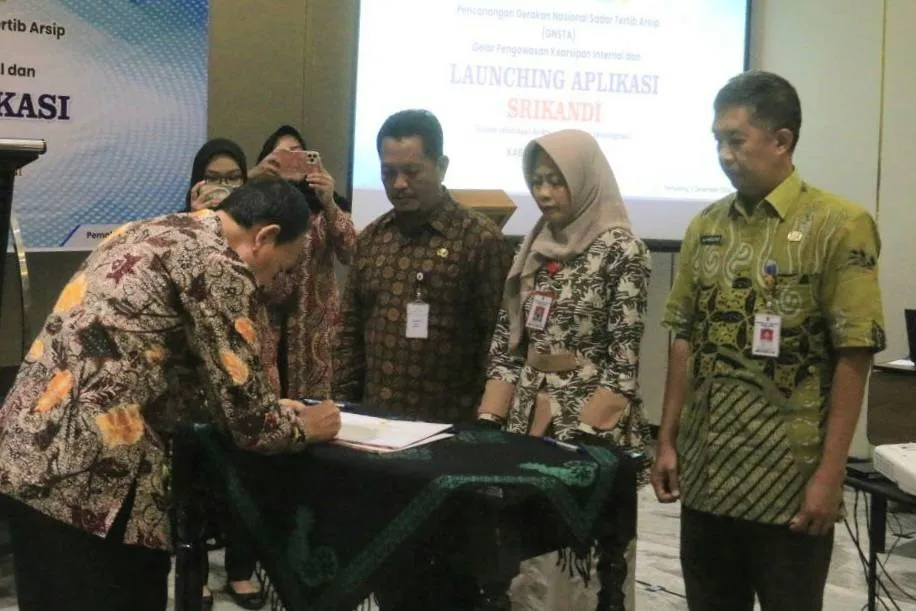 Pemkab Pemalang Canangkan Gerakan Nasional Sadar Tertib Arsip, sekaligus Launching Aplikasi Srikandi