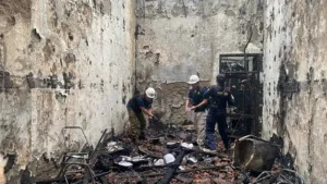 Tim Labfor Polda Jateng Selidiki Penyebab Kebakaran Kantor DPRD Kabupaten Pekalongan