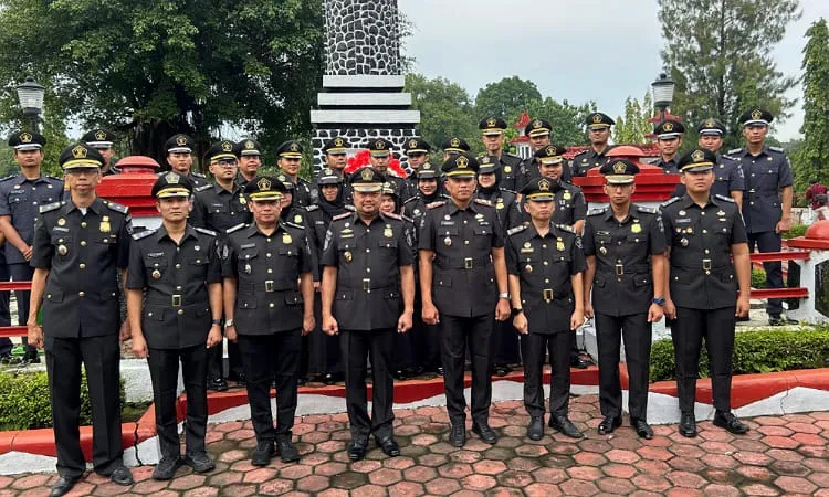 Peringati Hari Bhakti Imigrasi, Kantor Imigrasi Kelas I Non TPI Pemalang Gelar Upacara Tabur Bunga