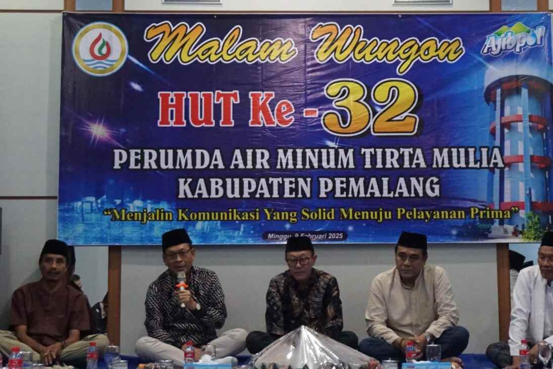 Peringatan HUT ke-32, Perumda Air Minum Tirta Mulia Pemalang Adakan Berbagai Kegiatan Sosial