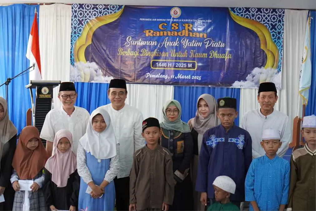 Ramadan Penuh Berkah, PDAM Pemalang Berbagi dengan Anak Yatim dan Kaum Dhuafa
