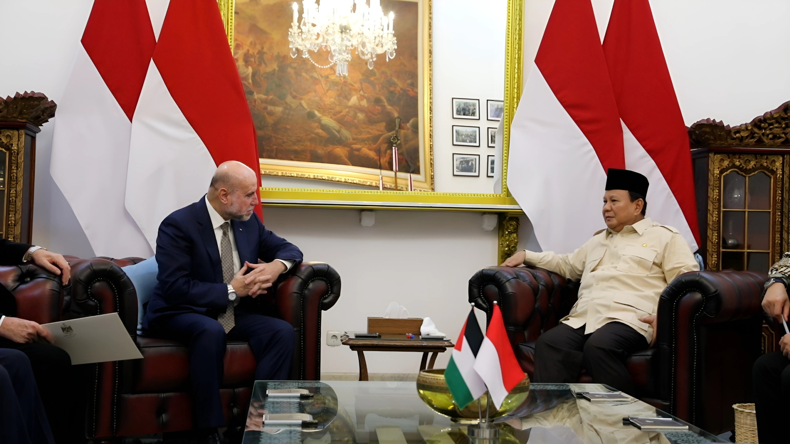 Prabowo Bertemu Utusan Khusus Palestina, Terima Laporan Situasi Terkini
