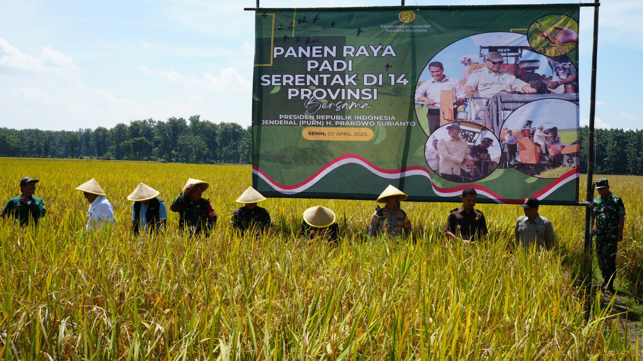 Bupati Bersyukur Pemalang Bisa Berkontribusi Terhadap Ketahanan Pangan Nasional