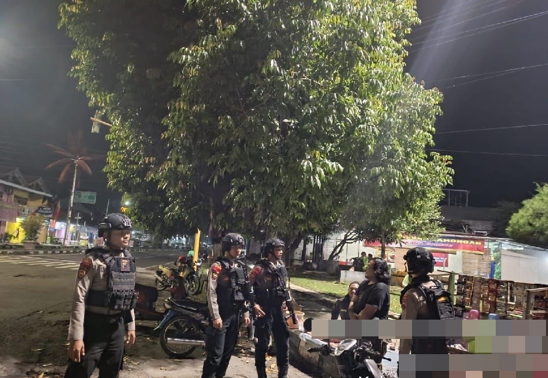 Ciptakan Rasa Nyaman Masyarakat, Polres Pekalongan Lakukan Patroli Kamtibmas