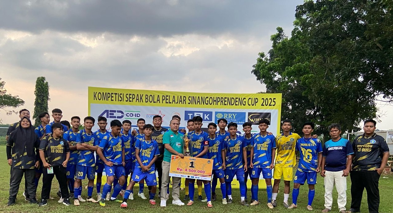 TNI-Polri Amankan Grand Final Turnamen Sepak Bola Pelajar Sinangohprendeng Cup 2025