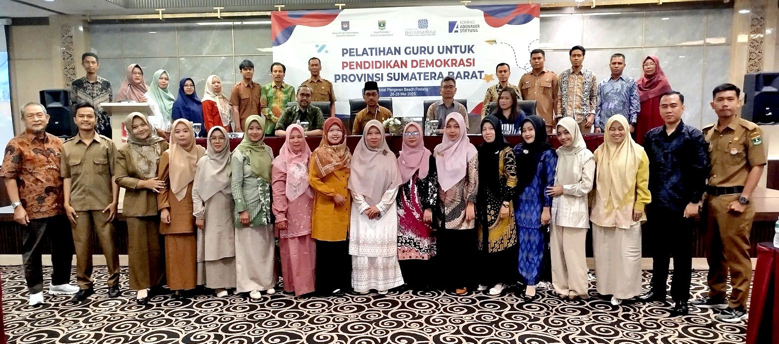 Universitas Paramadina dan KAS Gelar Pelatihan Guru untuk Pendidikan Demokrasi