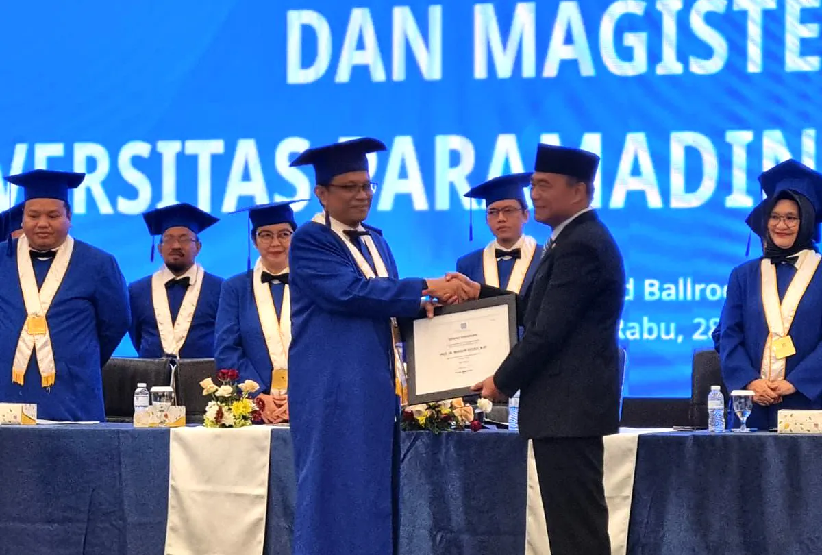 Orasi Ilmiah Wisuda Paramadina, Prof. Muhadjir Effendy: Pembangunan Harus Inklusif Berbasis Etika