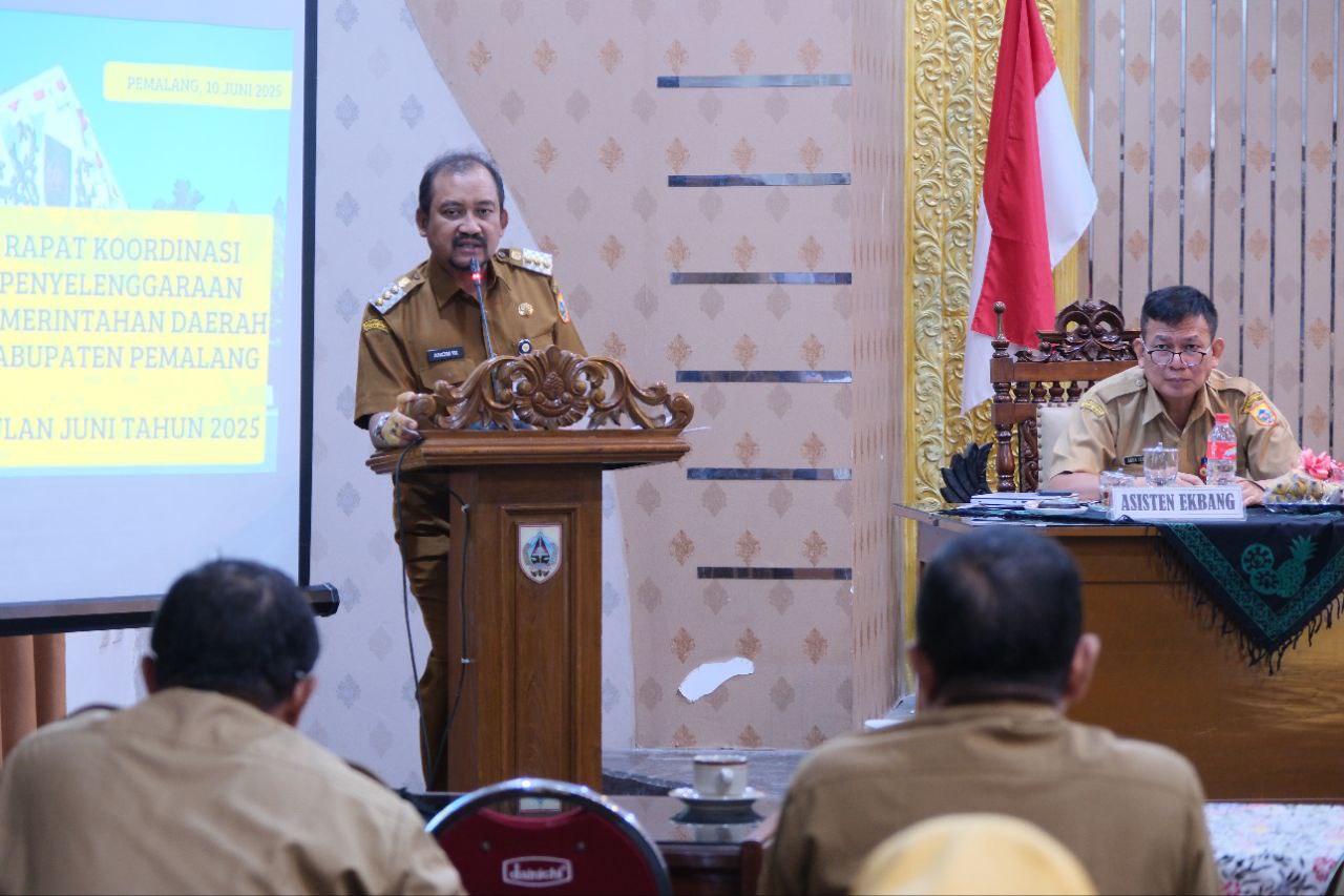 OPD Pemalang Diharapkan Bantu Bupati Wujudkan Visi Bercahaya
