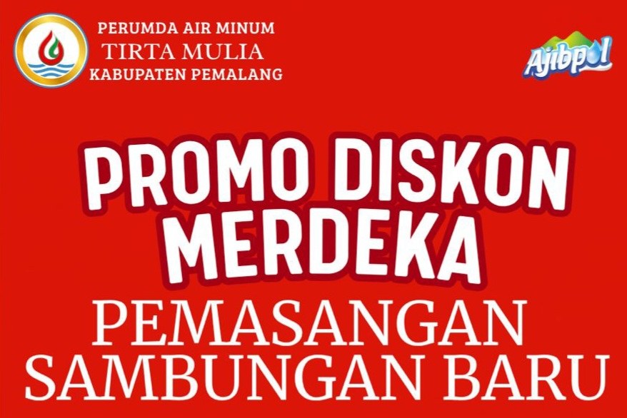 Sambut HUT RI ke-80 Perumda Tirta Mulia Hadirkan Promo Diskon Merdeka