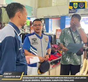 City Walk di Jalan Jenderal Sudirman Akan Diberlakukan Satu Arah, Ini yang Dilakukan Dishub Pemalang