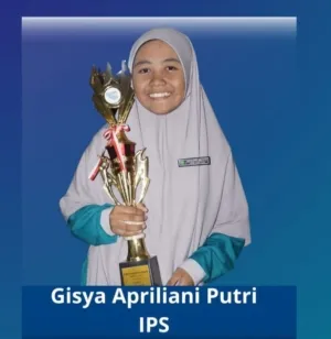 Gisya Apriliani Putri, Siswi Kelas VIII MTs Muhammadiyah Majenang Raih Juara 1 OMI 2025 Bidang IPS