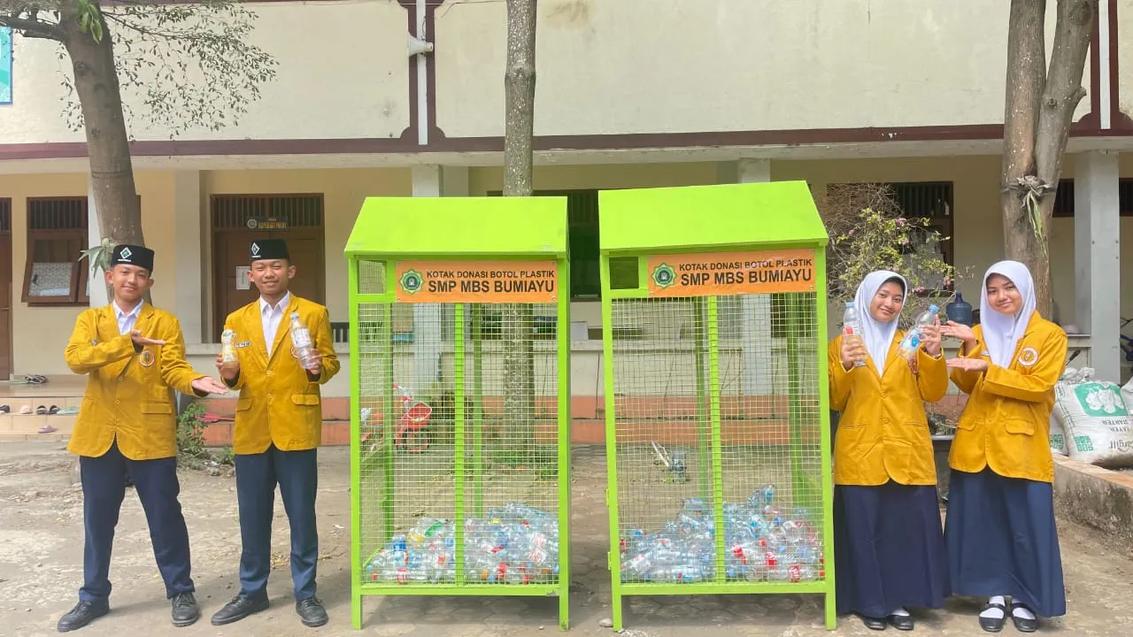 Langkah Kecil Santri SMP MBS Bumiayu Brebes untuk Bumi yang Lebih ASRI dan Lestari