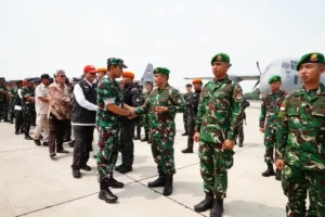 Satgas Garuda Merah Putih-II Tiba Di Tanah Air, Usai Misi Kemanusiaan Untuk Gaza