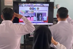 Kemenko Bidang Hukum, HAM, Imigrasi dan Pemasyarakatan Adakan Apel Bersama Secara Virtual