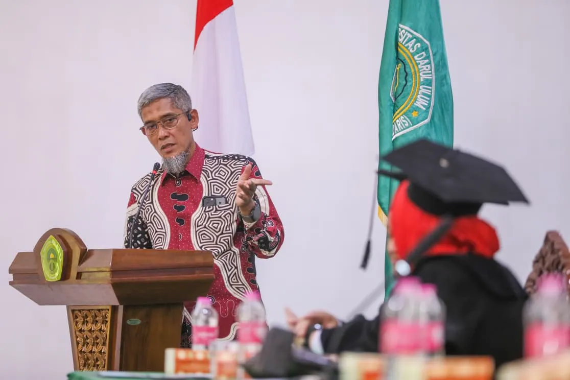 Orasi Ilmiah di Undaris, Sekda Ingatkan Mahasiswa Baru ‘Jo Kawin Bocah’