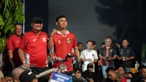 Ribuan Warga Padati Alun-Alun Pemalang Nobar Timnas Indonesia vs Arab Saudi