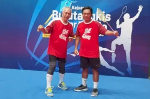 Wartawan Emsatunews Atlet Tertua Dalam KBAM 2025 Wilayah Tengah