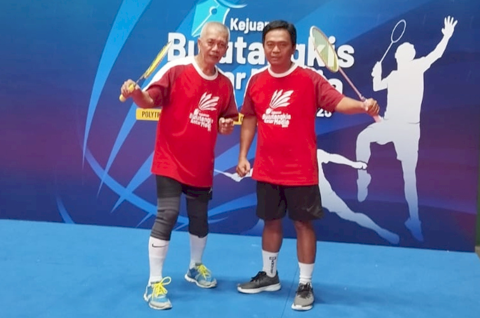 Wartawan Emsatunews Atlet Tertua Dalam KBAM 2025 Wilayah Tengah