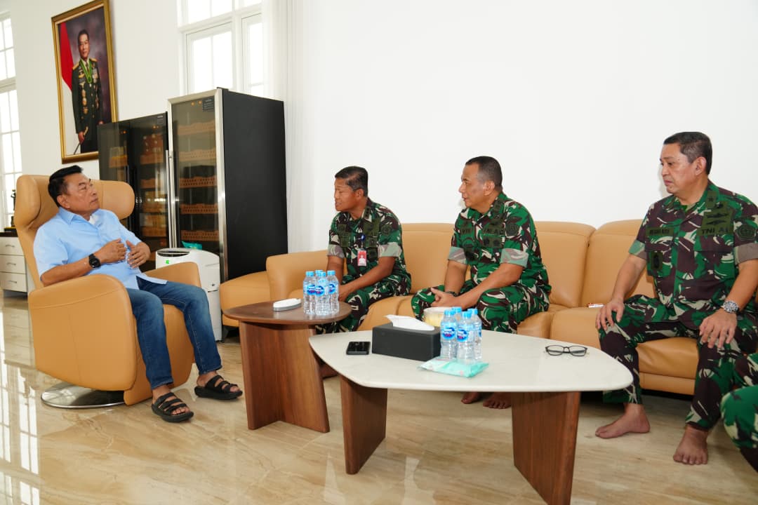 Mabes TNI Pererat Silaturahmi dengan Sesepuh Jenderal TNI (Purn) Moeldoko