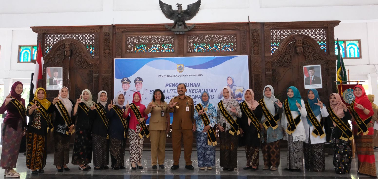 Bunda Literasi Kecamatan Dikukuhkan, Bupati Pemalang Harapkan Sinergi dan Kolaborasi