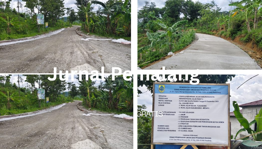 Pemkab Pemalang Wujudkan Janji “Jalan Halus Merata” Hingga ke Pelosok Watukumpul dan Bodeh