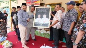 Penyerahan Lukisan Foto Bupati Tandai Peresmian Galeri Rumah Seni Pemalang
