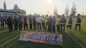 Liga Undi di Desa Sidorejo, Comal Resmi Dibuka Wakil Bupati Pemalang