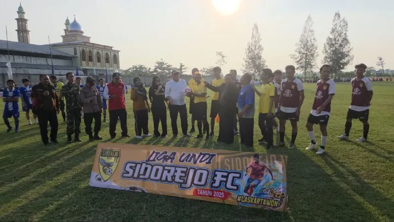 Liga Undi di Desa Sidorejo, Comal Resmi Dibuka Wakil Bupati Pemalang