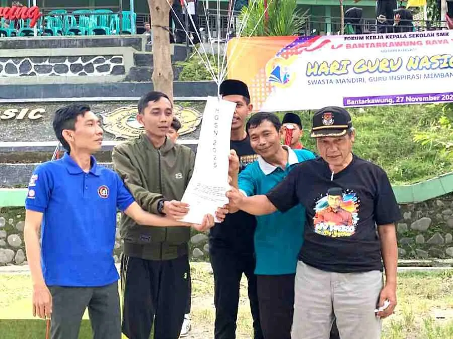 Dugaan Adanya Diskriminasi dari PGRI Tingkat Kecamatan, Guru Swasta di Bantarkawung Gelar HGN 2025 Mandiri