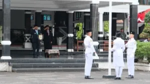 Upacara Peringatan Hari Pahlawan Ke-80 Tahun 2025 Dipimpin Bupati Pemalang