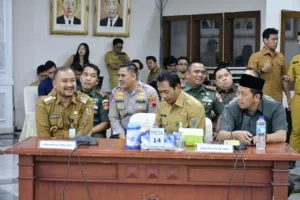 Bupati Anom Hadiri Rakor Forkopimda Jateng Bahas Kondusifitas Natal dan Tahun Baru