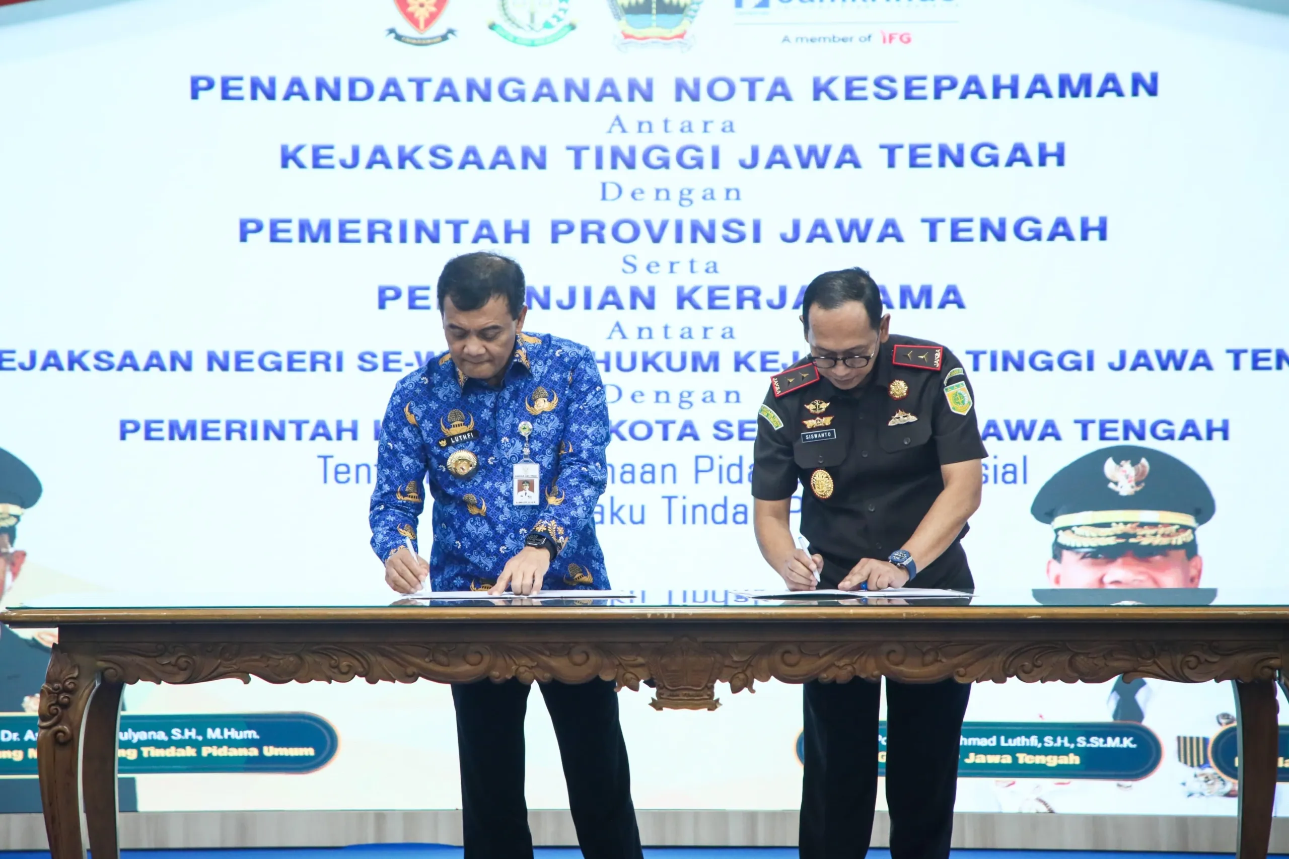 Pemprov Jateng dan Kejati Bakal Terapkan Pidana Kerja Sosial