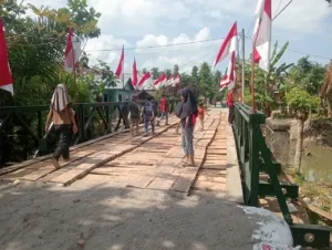 TNI Percepat Pemulihan Pascabencana, Jembatan Bailey Matang Bangka Rampung 100%